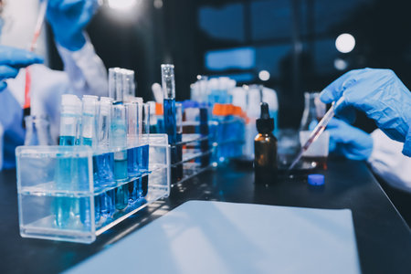scientist working at the laboratory