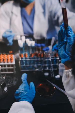 scientist working at the laboratory