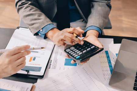 Accounting company provide finance and taxation planning for profitable cash flow, Auditor and...