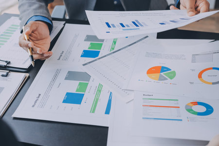 Accounting company provide finance and taxation planning for profitable cash flow, Auditor and...