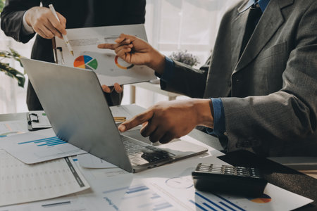 Accounting company provide finance and taxation planning for profitable cash flow, Auditor and...