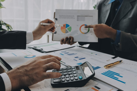 Accounting company provide finance and taxation planning for profitable cash flow, Auditor and...