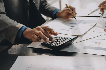 Accounting company provide finance and taxation planning for profitable cash flow, Auditor and...