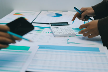 Success, audience with an applause and in a business meeting at work with a lens flare together. Achievement or celebration, motivation and businesspeople clapping hands for good news or supportの写真素材