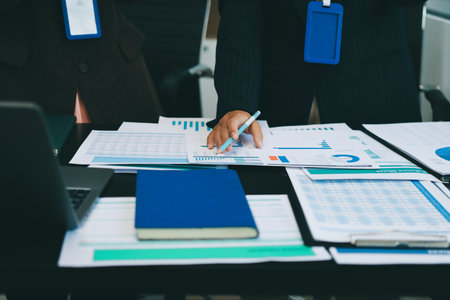 Success, audience with an applause and in a business meeting at work with a lens flare together. Achievement or celebration, motivation and businesspeople clapping hands for good news or supportの写真素材