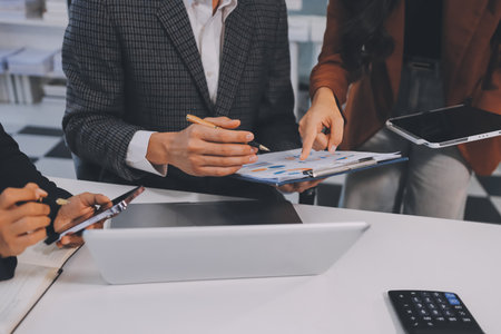Accounting company provide finance and taxation planning for profitable cash flow, Auditor and...
