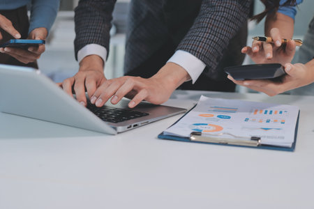Accounting company provide finance and taxation planning for profitable cash flow, Auditor and...