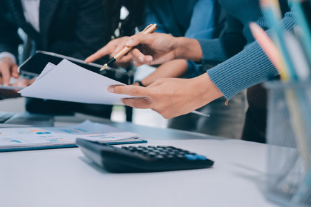 Accounting company provide finance and taxation planning for profitable cash flow, Auditor and...