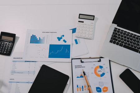 Accounting company provide finance and taxation planning for profitable cash flow, Auditor and...