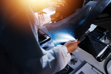 Doctors are meeting at the hospital to discuss treatment options and share experiences with...