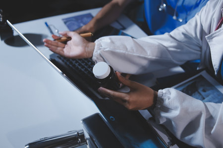 Doctors are meeting at the hospital to discuss treatment options and share experiences with...