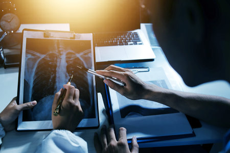 Doctors are meeting to discuss treatment options and share experiences with colleagues.