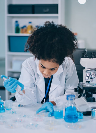 Researchers working in the clinical laboratory