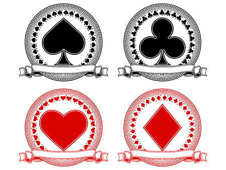 Deck of cardsのイラスト素材