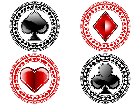 Deck of cardsのイラスト素材