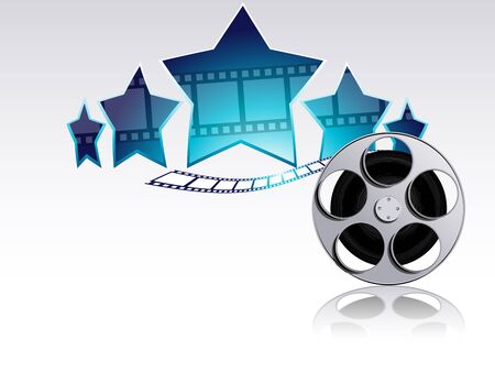 Movie Backgroundのイラスト素材