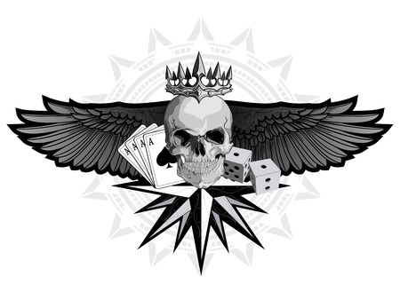 Poker kingのイラスト素材