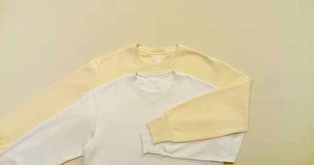 A photo of two sweatsの写真素材