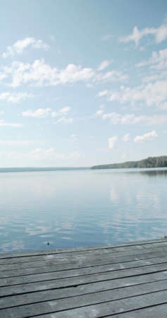 A background photo with a lake