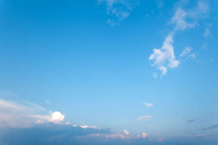 Blue sky with clouds background
