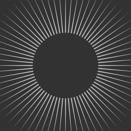 Sunlight abstract background. Sun beam ray sunburst pattern background. Vector.のイラスト素材