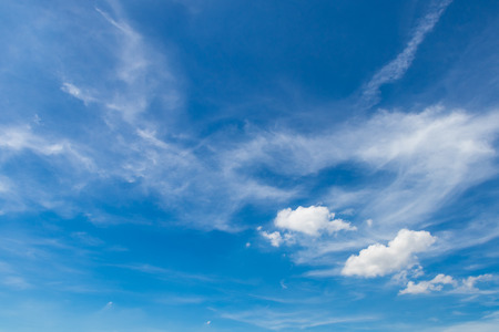 Blue sky with cloudy in daytimeの写真素材