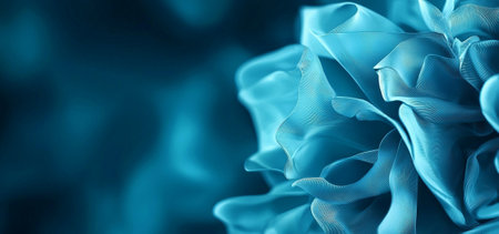 A Soft blue abstract background with flowing textures and gentle curves, creating serene and calming atmosphere. Ideal for design projects and artistic expressionsの素材