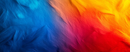 A Vibrant abstract gradient background featuring blue, red, and yellow hues, creating dynamic and energetic visual effect. Perfect for creative projects and designsの素材