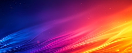 A Vibrant abstract gradient background featuring blue, red, and yellow hues, creating dynamic and energetic visual effect. Perfect for design projects and digital artの素材