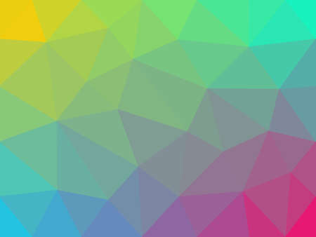 Colorful pastel polygon abstract background.