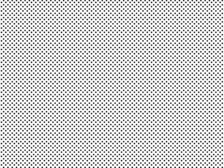 High density black stars pattern seamless isolated. Monochrome on white backgroundの写真素材