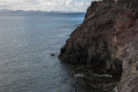 beach in Playa Blanca Lanzarote very niceの写真素材