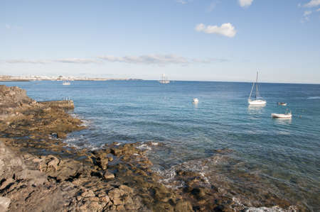 sea landscape full of boats in the water