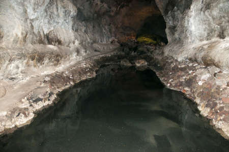 entrance to the cave of the green