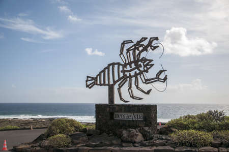 statue of a crab where are the water Jameosのeditorial素材