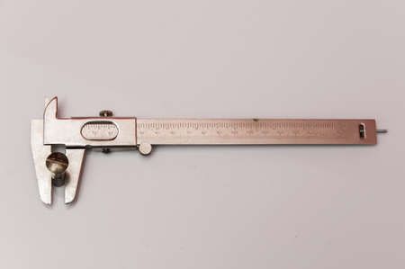 calipers to measure silverの写真素材