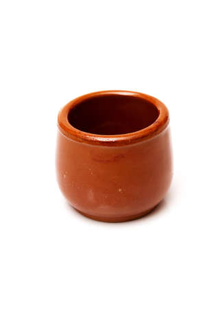 ceramic vase on a white backgroundの写真素材