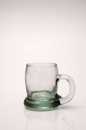shot glasses on a white backgroundの写真素材