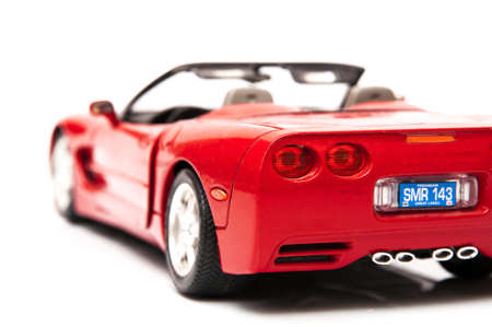 sports car on a white backgroundの写真素材