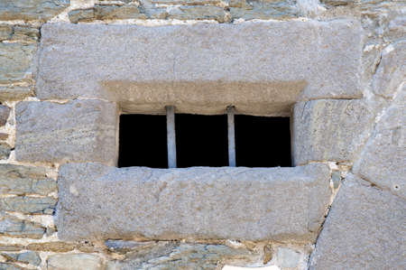 grating jail for prisonersの写真素材