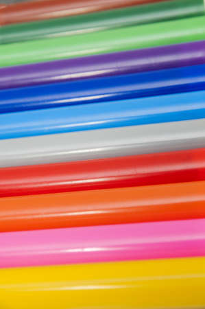 colorful background with a penの写真素材