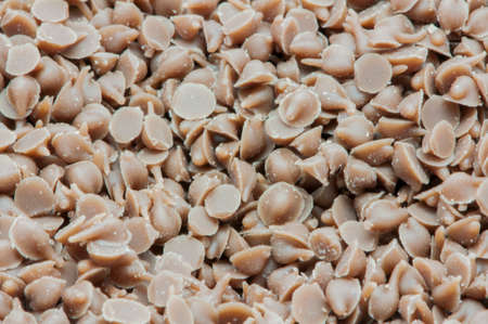 small chocolate chips all stackedの写真素材