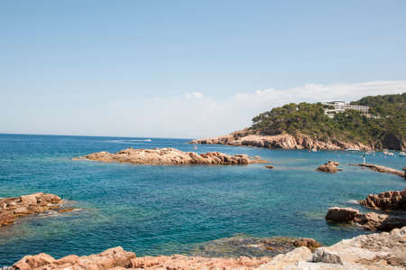 Beach Begur on the Costa Brava, Cataloniaのeditorial素材