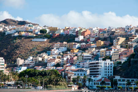 people Gomera in the Canary Islandsのeditorial素材