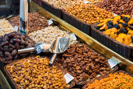 different nuts to prepare and eatの写真素材