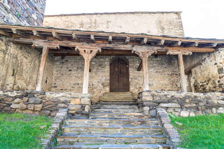 oldest church in Andorra La Vellaの写真素材