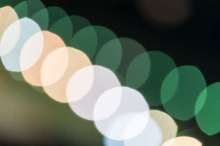 Abstract background forming a colorful bokeh lights