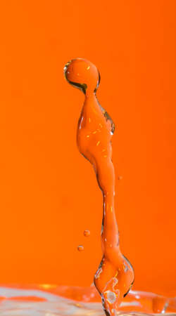 drop of water on a backgroundの写真素材