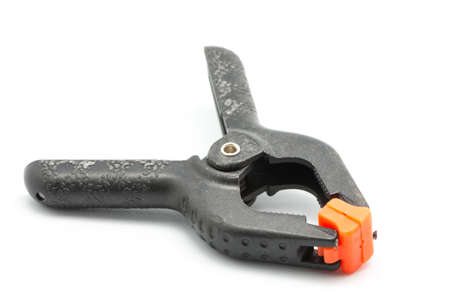 clamp to grip on a white background