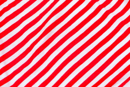 background of red and white linesの写真素材